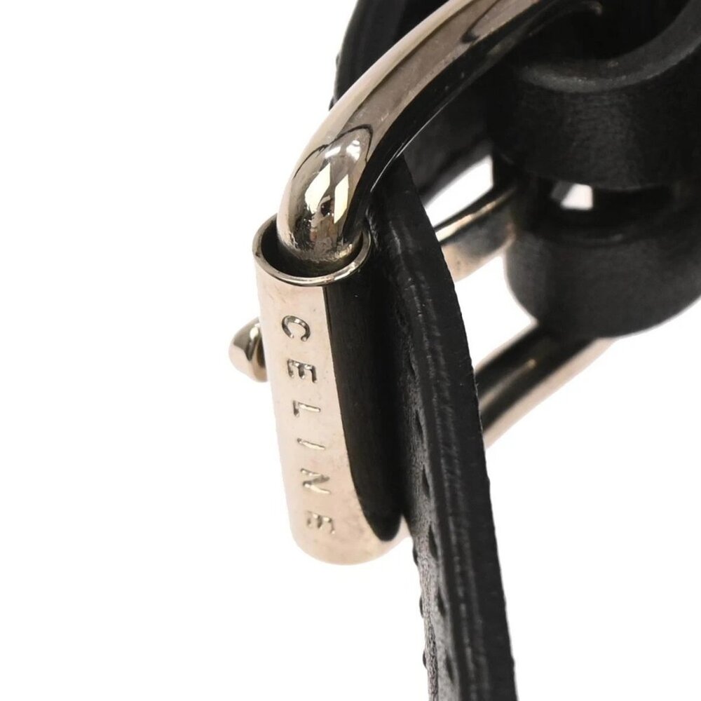 Celine Black Suede C Macadam Handbag - Picture 3 of 10